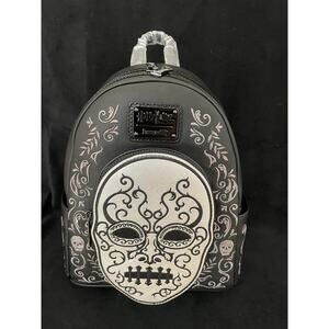New RARE Deatheater Loungefly Mini Backpack Harry Potter